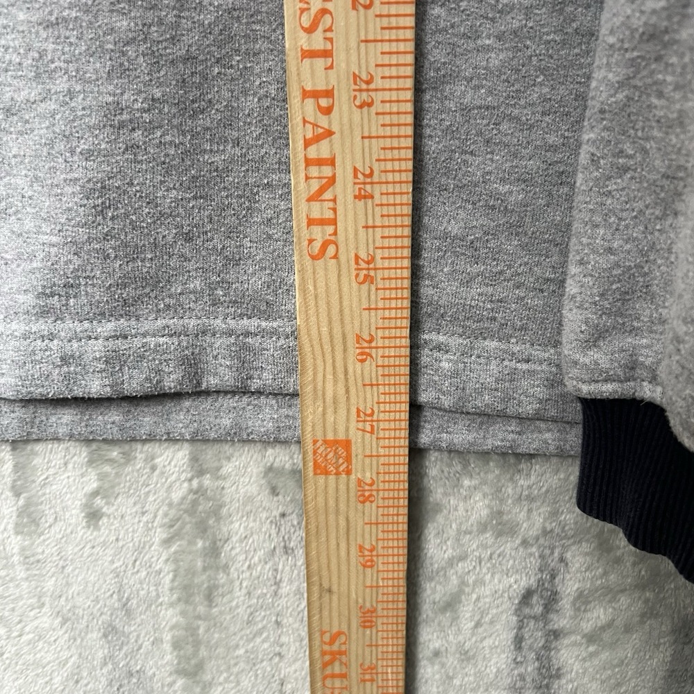 Vintage Y2K FILA Sweatshirt Men's Large Grey Crewneck Spell Out Embroidered - Picture 4 of 6